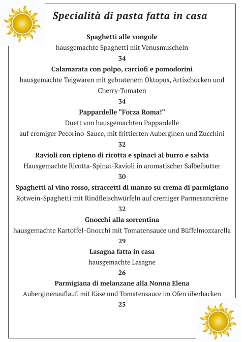 Menu Ristorante Sonne-1